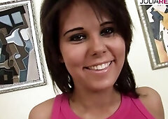 Sexy hotty gets vagina licked in advance of riding a biggest rod