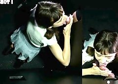 Gloryhole Secrets: Krystal's Deep Throat Delight