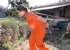 EmilyAddams48h - The ultimate Challenge for the young German Slave Slut - Chapter 21 - Outdoor Prisoner Punishment - Full Clip mp4 SD
