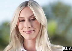 BLACKED Busy Blond Boss Lady Kay Pleasing Gets Worked Out By BBC