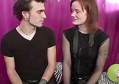 Tattooed Goth Slut Loves It When She Has Rough Sex With Her Friend