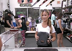 Waitress Needs Cash - Busty Teen 18+ Pov