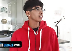 What happens when blonde thin asia lee gets caught