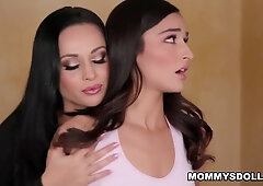 Crystal Emilys Perky Boobs And Undresses Her