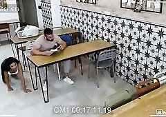 Hostel Hookup Goes Wild When a Curvy Backpacker Seduces a Stranger and Rides Him in the Kitchen