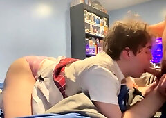 Breeding daddy’s great guy deep in a miniskirt (utter video on only worshippers thustin69)