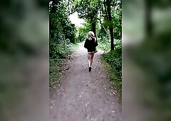 Walking the paths looking for weenie