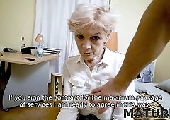MATURE4K. Rent apartment is worthy place for sex with such a aged charmer