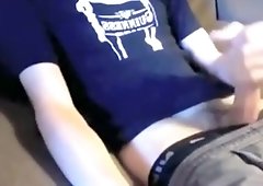 Horny male in crazy solo male, amateur gay sex scene