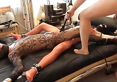 Master Dominates 3 Crossdresser Slaves