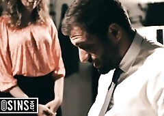 Recent Office Assistant Shows Her Boss That This babe's a Wench