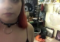 stoned leather tease -kallielonewolf