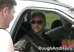 Extreme gay three-way with nasty Ray Stal Ted Ferguson and Leo