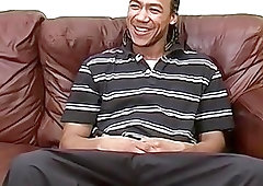 Black UK youngster masturbates and cums