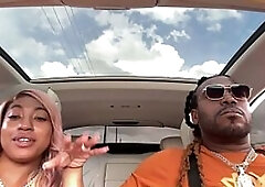 Car ride To dinner with str8rich