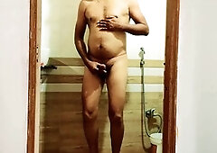 Solo male jerking off, douche, desi gays