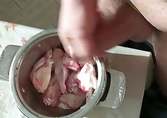 Marinating chicken wings