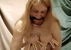 2026 04 06 Slave F self-session tagged belt beatings training