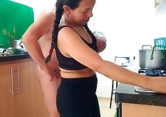 Kitchen fun with Cumandride6 as they cook man meat and fillet mignon while getting down and dirty