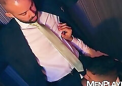 Bruno Max and Jonathan Miranda flip fucking until their holes are satisfied