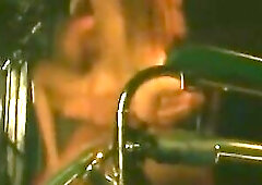 A built stud bangs a glamorous blond with large breasts hard in different positions