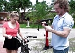 She Wants To Ride Her Bicycle, He Wants To Ride Her.