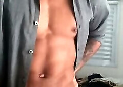 Jerking my thick cock till I cum - Andy Rodrigues - Onlyfans