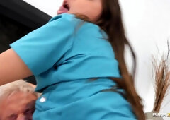 Threeway sex with Katie Morgan and Gia Derza