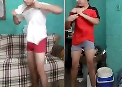 Jesus en boxer tocándose el pene episodio 1