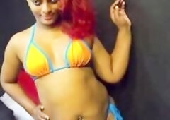 Lumenus Orange & Blue Bikini Try On With Spouse Nilmini Sheron & Dushantha Don