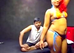 Lumenus Orange & Blue Bikini Try On With Spouse Nilmini Sheron & Dushantha Don