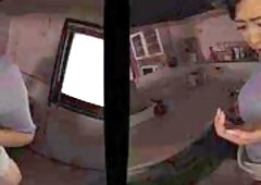 Japanese milf kitchen: Doggy, Big Ass  Asian VR Porn