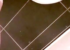 Sissy pee served on toilet suck it up whore