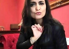 Exotic brunette hardcore foot fetish fuck