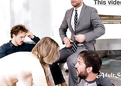 Screwed Up Game Show Makes Step Mama Screw Step Son On TV - Codi Vore, Little Puck