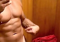 Being Cheeky in the Gym Change Room