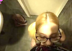Bar Chick Supplicates 'No Cum Inside!' But Oops, Giant Creampie!