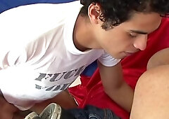 OTB Boyz - Boris wearing underwear has a passion for loud sex