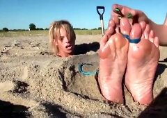 Beach Vacation Tickling With Violet Skye