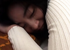 Amateur Asian anal creampie on real homemade video