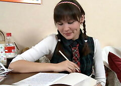 This is her very first anal sex video