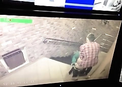 Lustful amateur lovers enjoying doggystyle sex on hidden cam