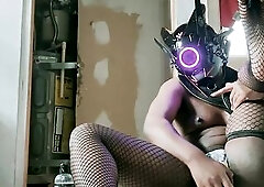 Cyborg Screws Dragon Throat