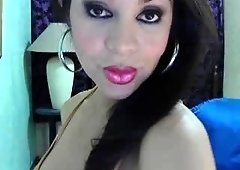 Free teasing of charming ladyboy