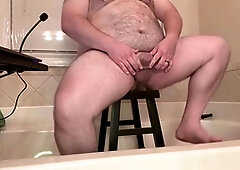 Furry, solo, soft dicks