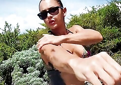 Oiled Up & Flexing SEE THE FULL MOVIE SCENE ON C4S