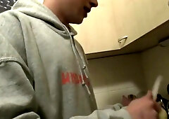 Bareback POV Sex In The Kitchen