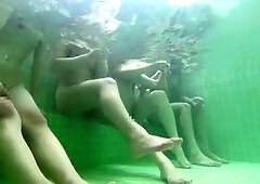 Outdoor sensual lesbian moment with teen beauties