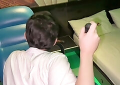 Dominant straight guy with a massive erection pounds the tight ass of a gorgeous submissive bottom