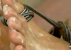 Foot Wanking With A Captive Twink - Maxxie Wilde & Sean Taylor